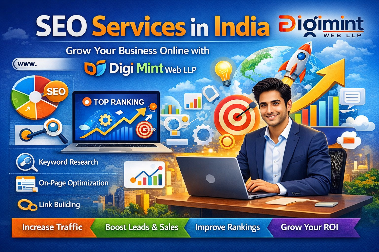 SEO Services in India Grow Your Business Online with Digi Mint Web LLP