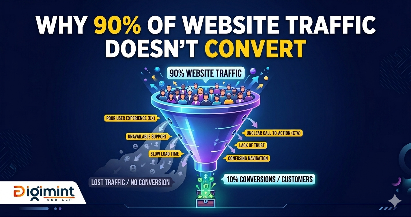 Why 90% of Website Traffic Doesn't Convert